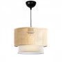 Opviq Lámpara de araña de ratán de bambú AYD-3701 Beige